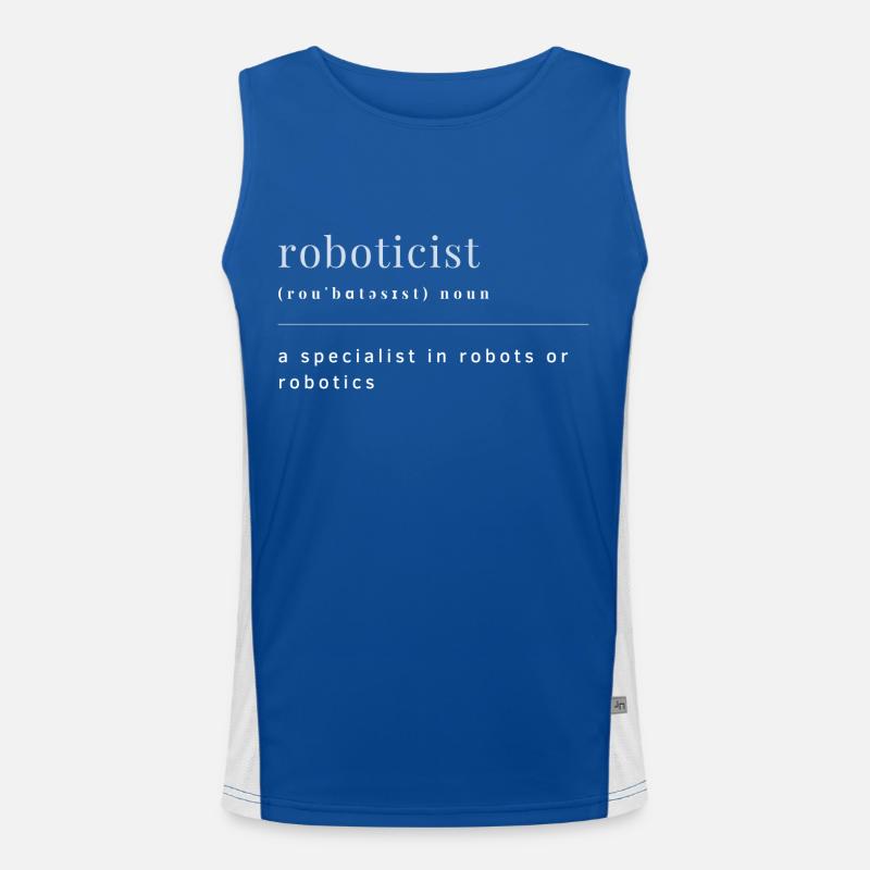 Définition du roboticien Débardeur respirant contrasté Homme 