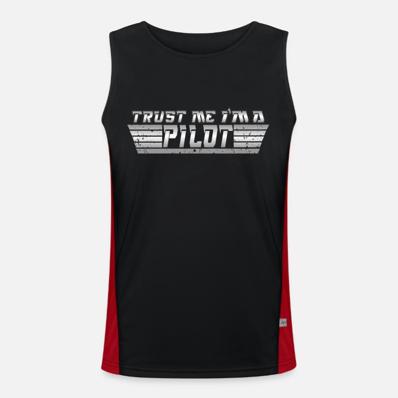 Drone Drones Drone Flight Drone Pilot Débardeur respirant contrasté Homme 