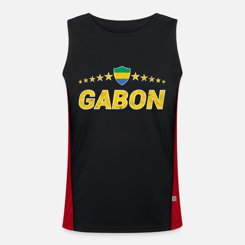 Gabon Débardeur respirant contrasté Homme 