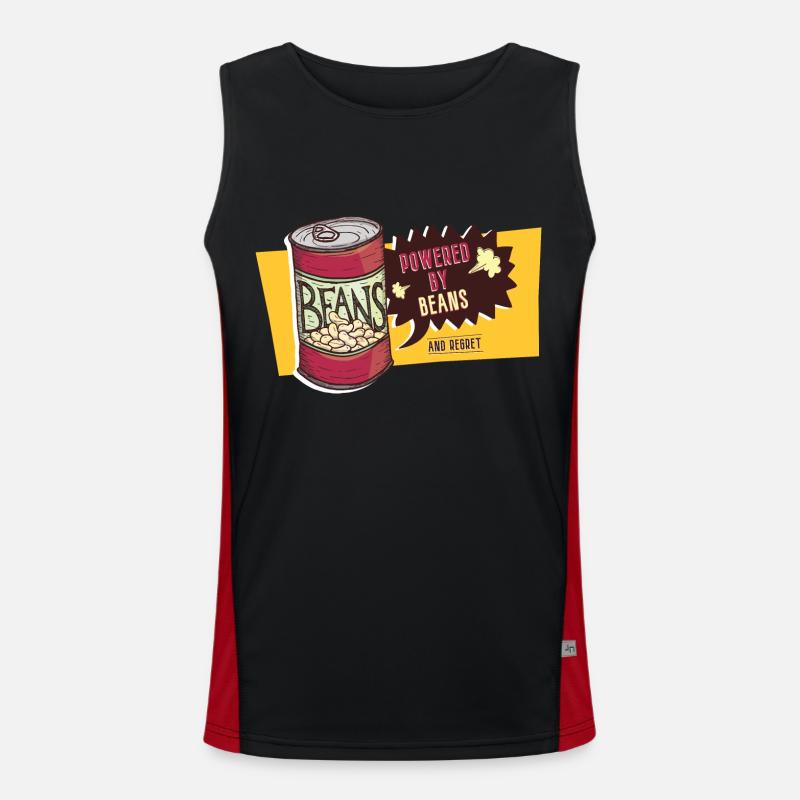 Propulsé Par Les Haricots Et Le Regret - Pet Péter Péter Débardeur respirant contrasté Homme 