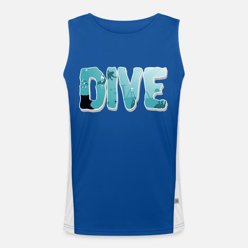 Plongeurs Débardeur respirant contrasté Homme 