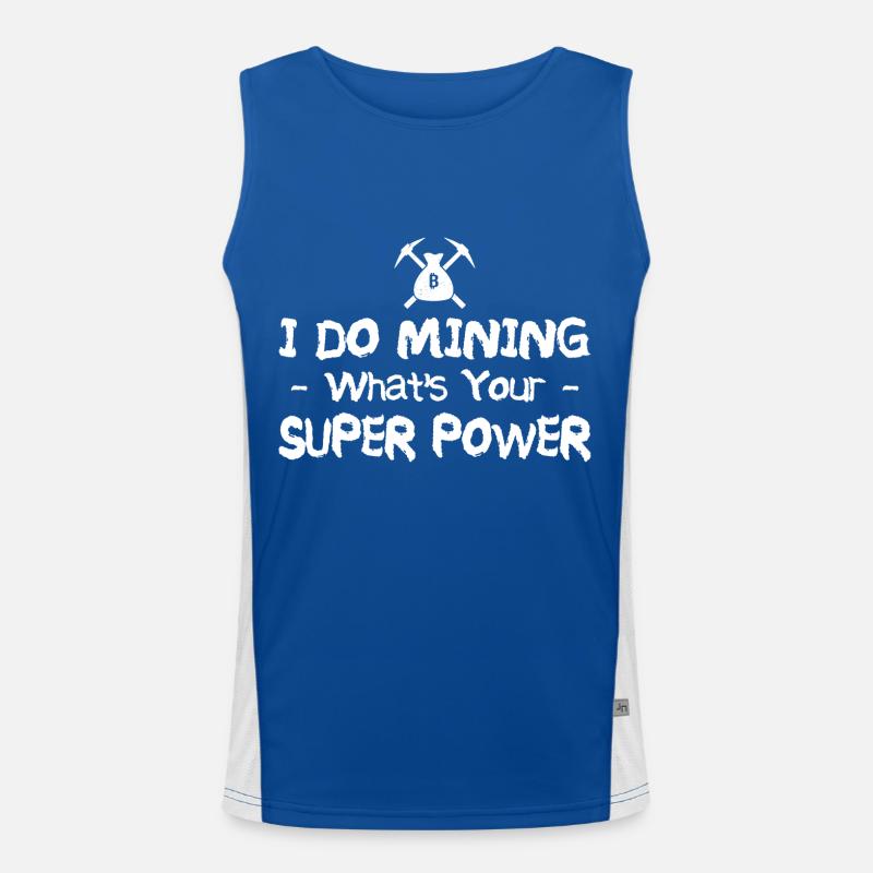 Mining Men's Functional Contrast Tank Top 