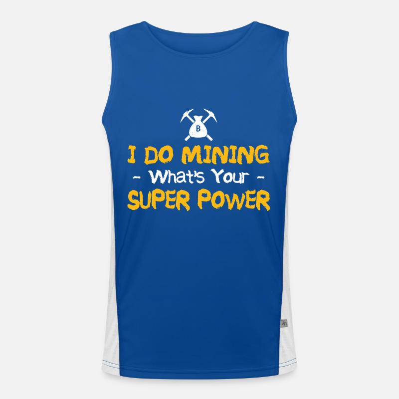 Mining Men's Functional Contrast Tank Top 