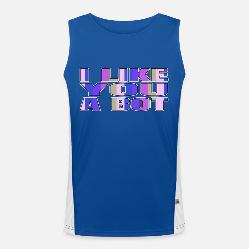 automation frc cool robots computer present idea Funktionelles Kontrast-Tank Top für Männer 