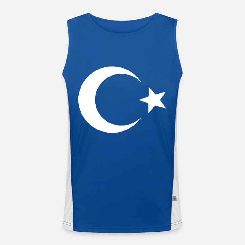 Turkey Men's Functional Contrast Tank Top 