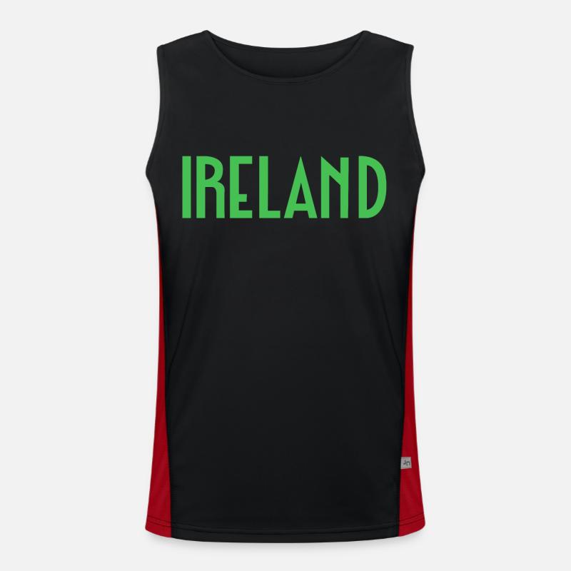 Irlande Débardeur respirant contrasté Homme 