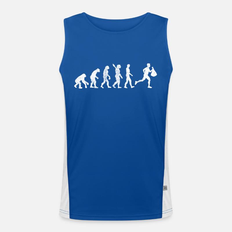 Plogging Geschenk Jogging Müll sammeln Ploggen Funktionelles Kontrast-Tank Top für Männer 