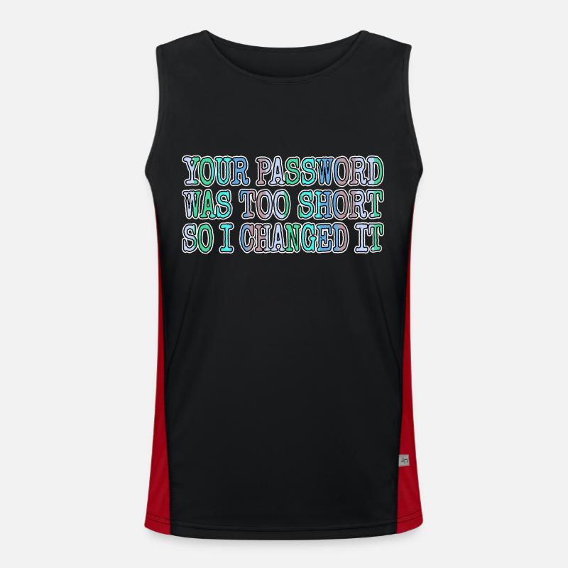 fun birthday present gift idea present Funktionelles Kontrast-Tank Top für Männer 
