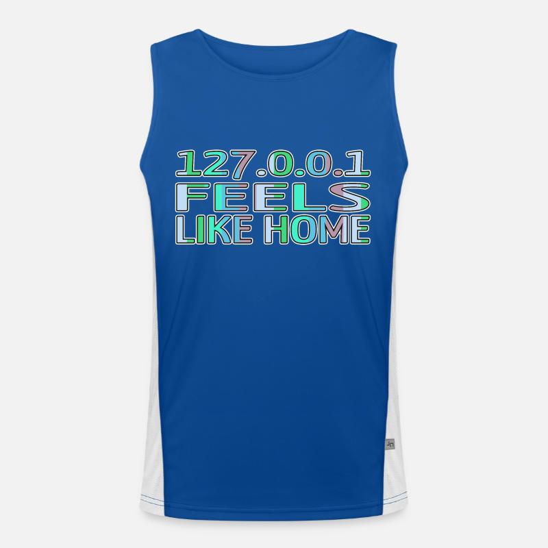 admin programming language gift idea birthday Men's Functional Contrast Tank Top 