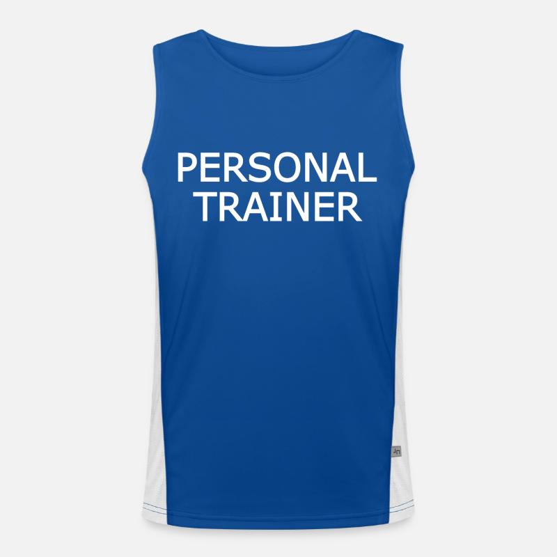 Personal trainer Funktionelles Kontrast-Tank Top für Männer 