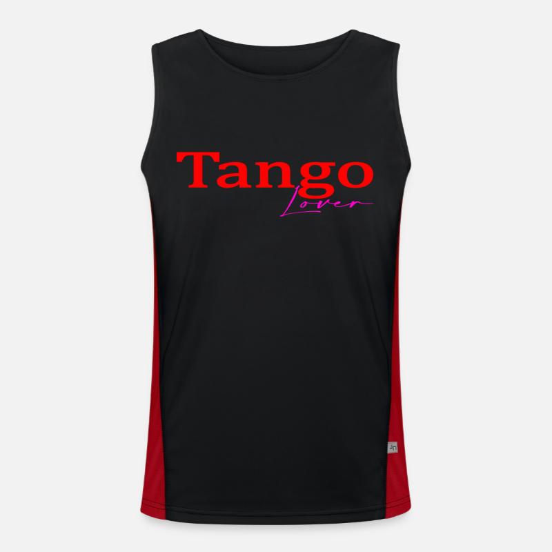 Tango Men's Functional Contrast Tank Top 