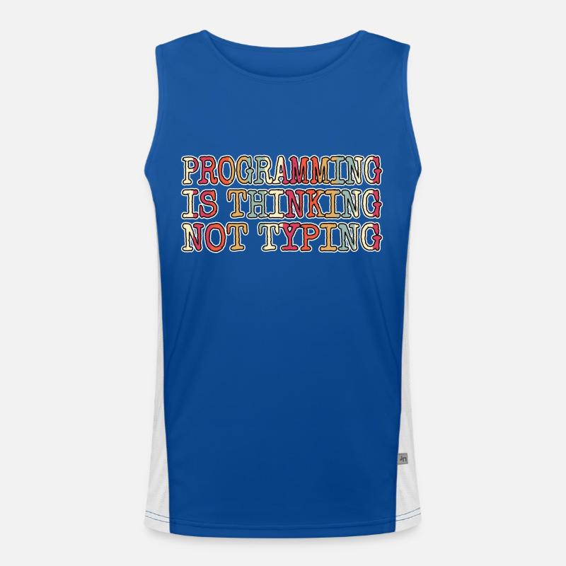 encrypt hack out hacking and free wifi Funktionelles Kontrast-Tank Top für Männer 