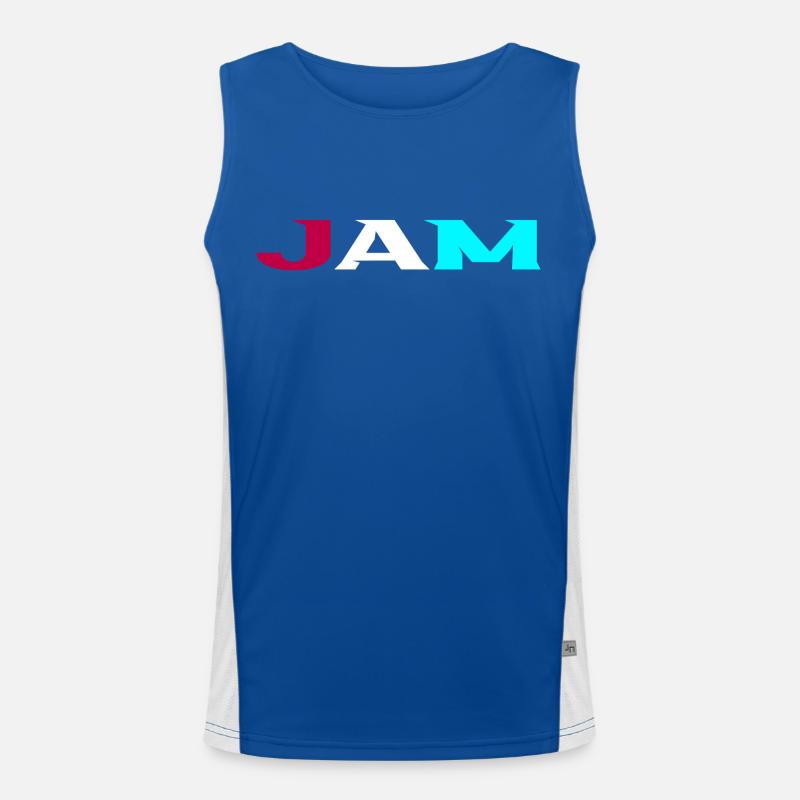 JAM Men's Functional Contrast Tank Top 