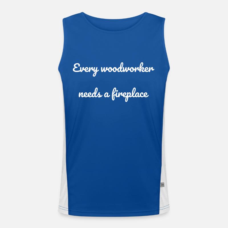 cabinetmaker carpenter funny carpenter quotes Funktionelles Kontrast-Tank Top für Männer 