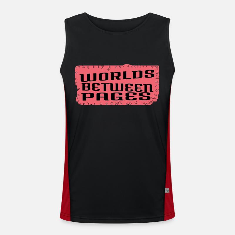 book recommendations cool funny finding solace Funktionelles Kontrast-Tank Top für Männer 
