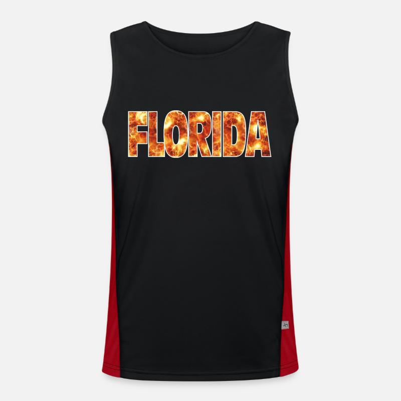 Floride Débardeur respirant contrasté Homme 