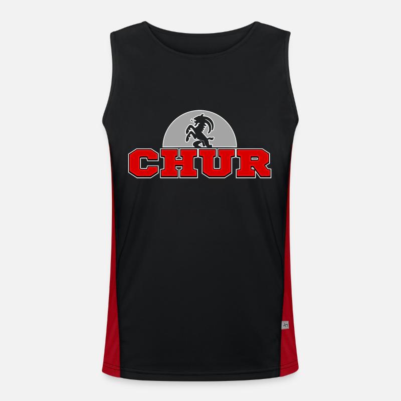 Chur Funktionelles Kontrast-Tank Top für Männer 