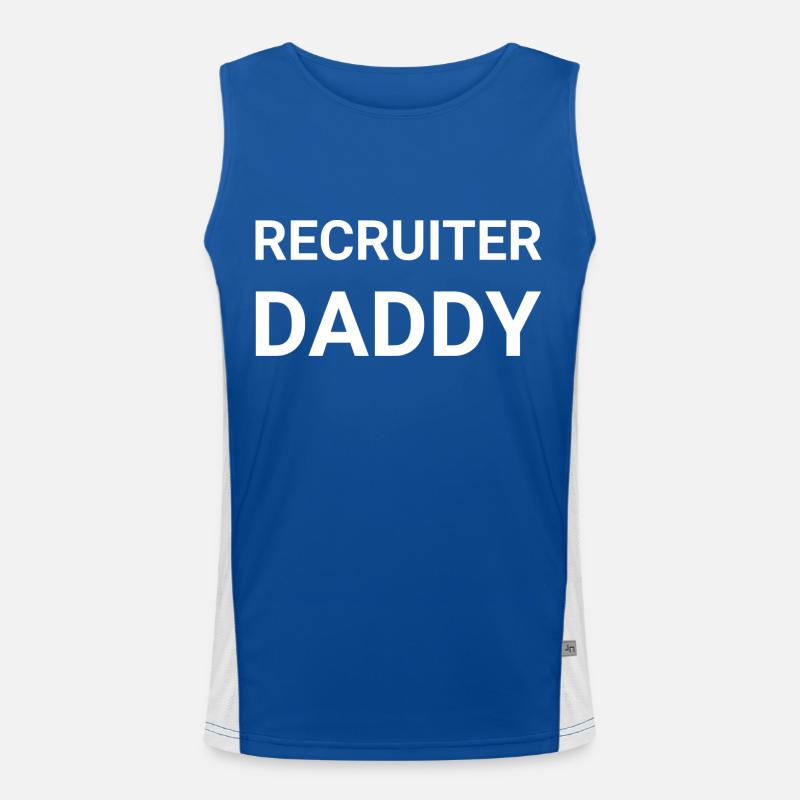 Recruiter Daddy Men's Functional Contrast Tank Top 