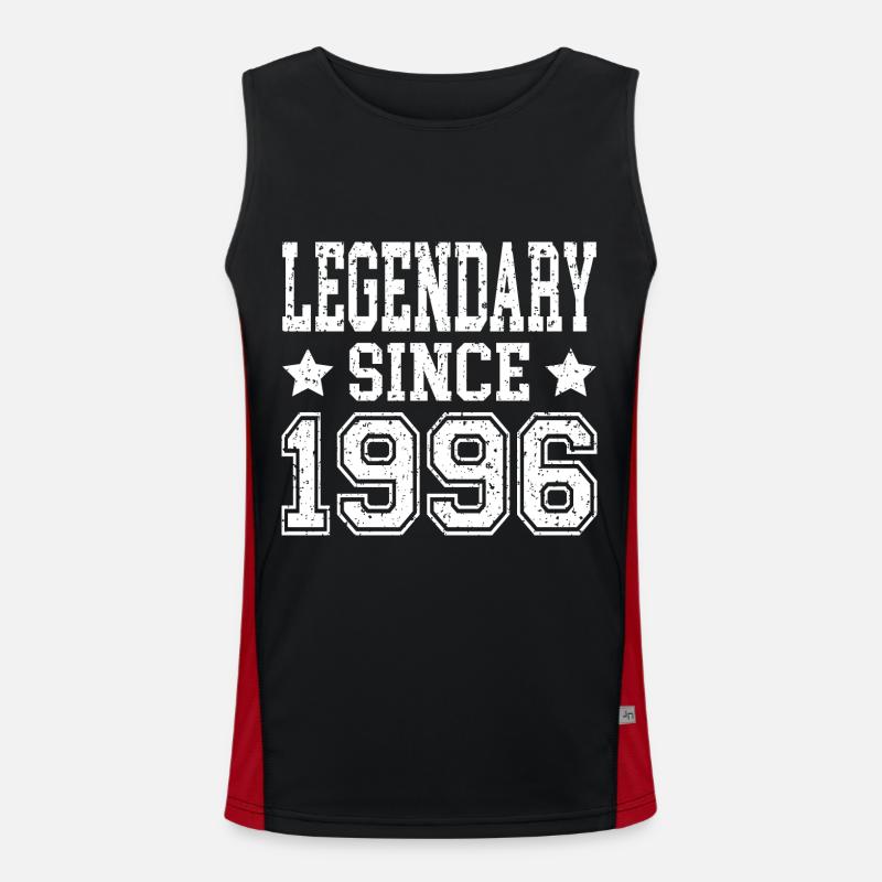 Legendary since 1996 Funktionelles Kontrast-Tank Top für Männer 