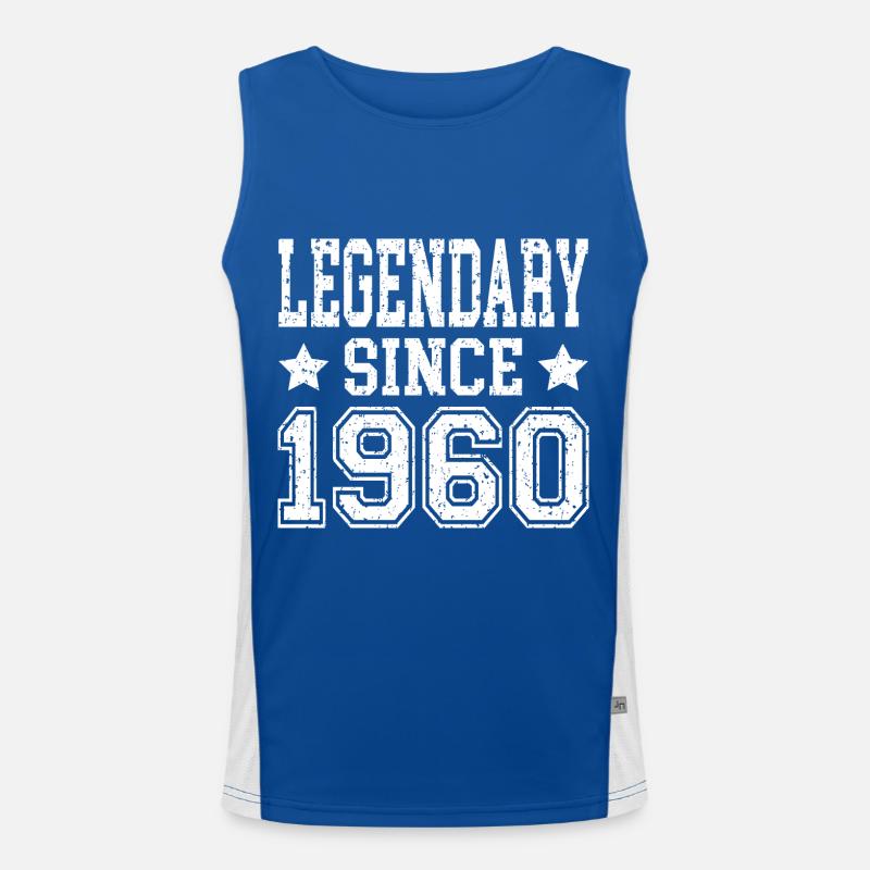 Legendary since 1960 Funktionelles Kontrast-Tank Top für Männer 