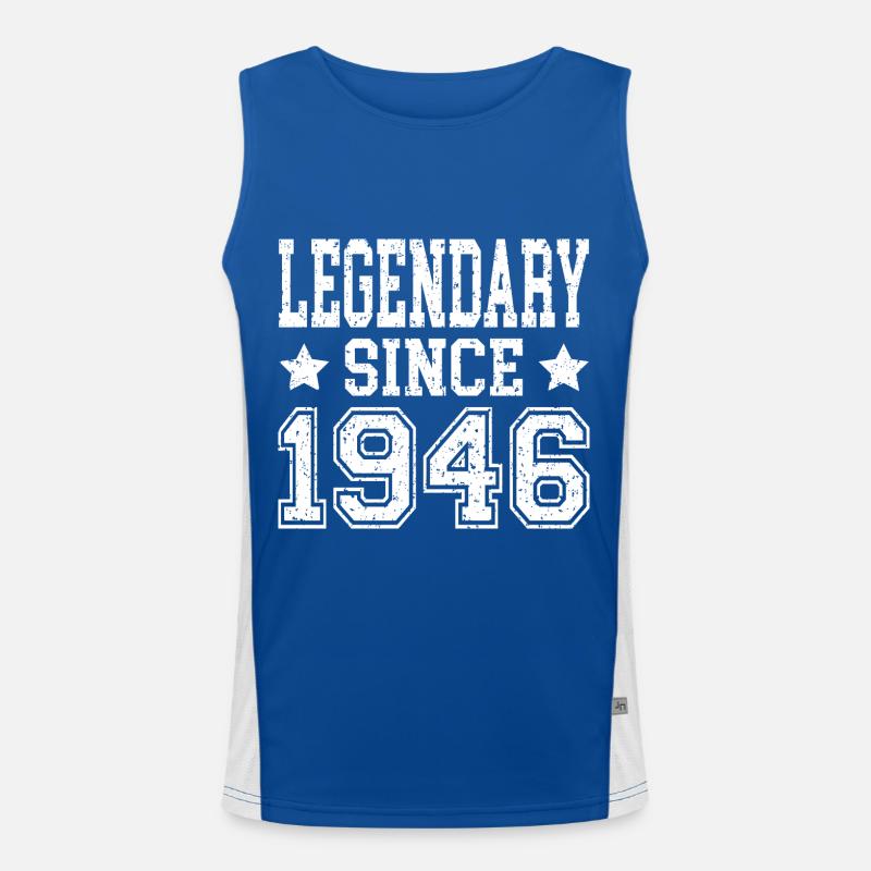 Legendary since 1946 Funktionelles Kontrast-Tank Top für Männer 