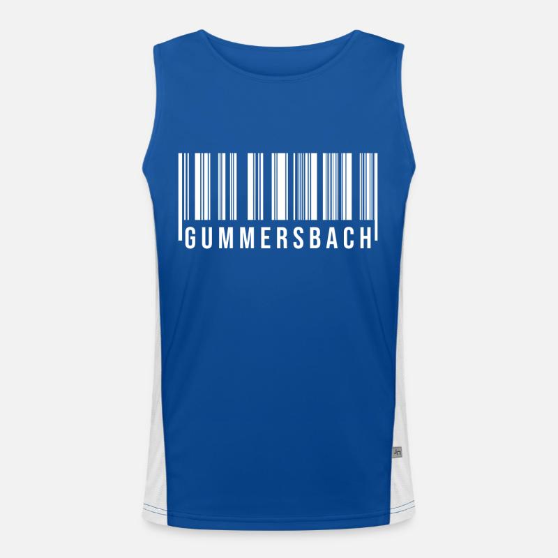 Gummersbach Westerwald Funktionelles Kontrast-Tank Top für Männer 