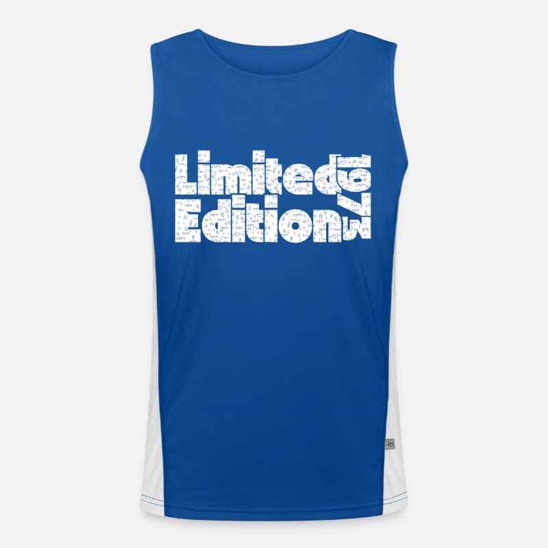 Limitierte Auflage 1973 Funktionelles Kontrast-Tank Top für Männer 
