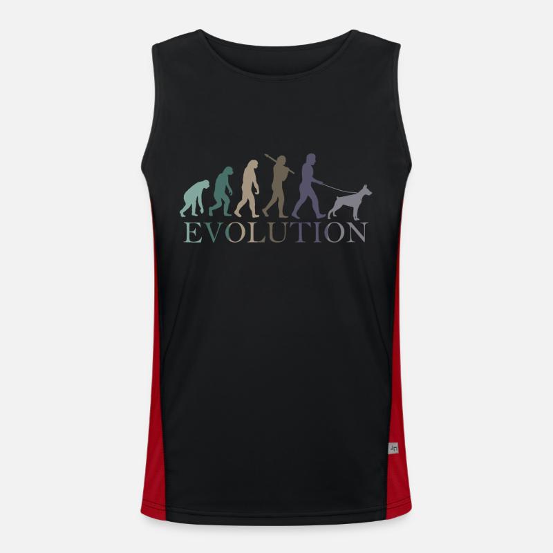 DOBERMAN evolution Men's Functional Contrast Tank Top 