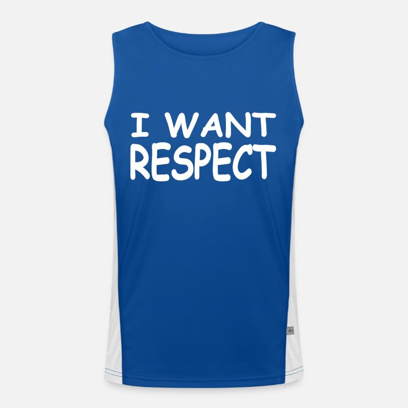 Respect Men's Functional Contrast Tank Top 