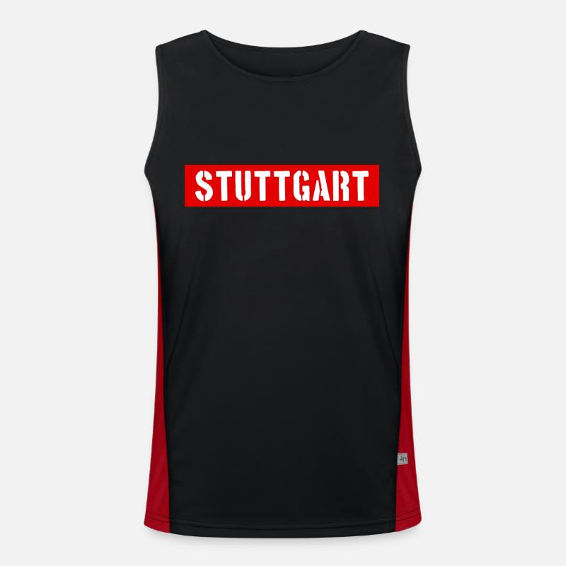 Stuttgart - Bade-Wurtemberg Débardeur respirant contrasté Homme 