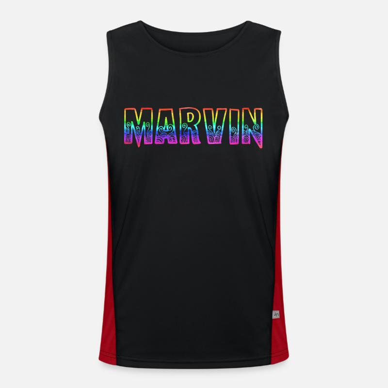 marvin rs rainbow Débardeur respirant contrasté Homme 