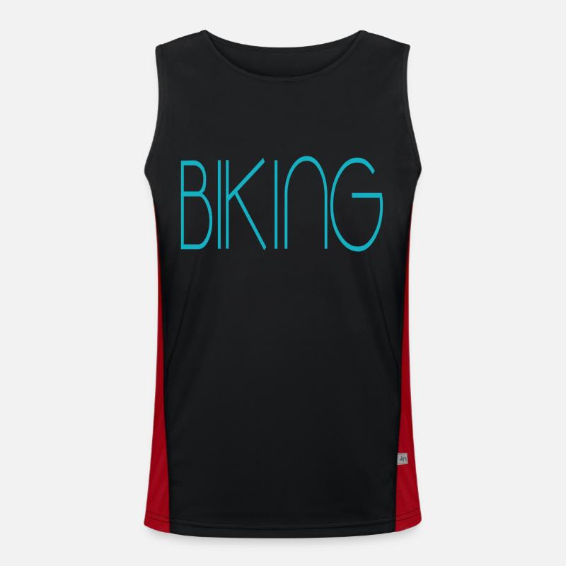 biking Funktionelles Kontrast-Tank Top für Männer 