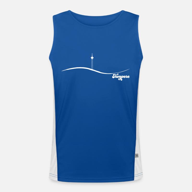 Tampere Funktionelles Kontrast-Tank Top für Männer 