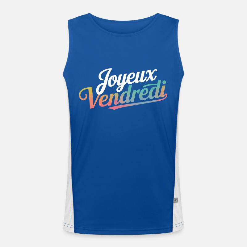 Joyeux Vendredi Débardeur respirant contrasté Homme 