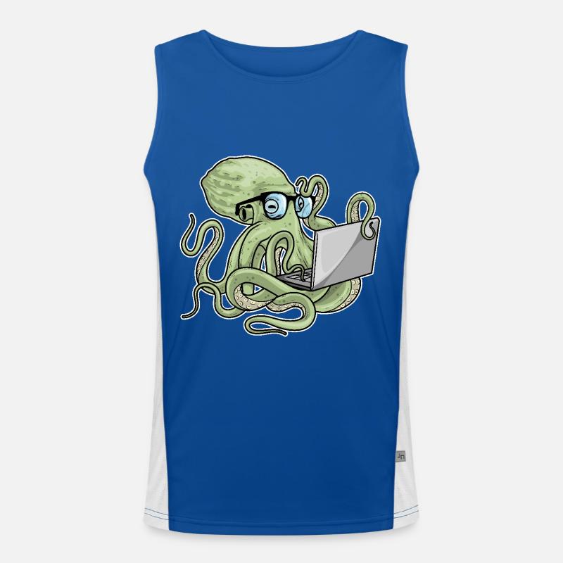 Ordinateur portable Octopus Débardeur respirant contrasté Homme 