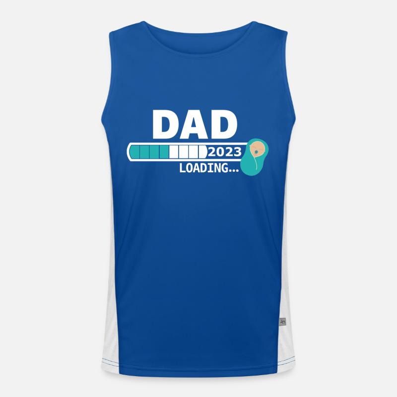 DAD 2023 loading... Men's Functional Contrast Tank Top 