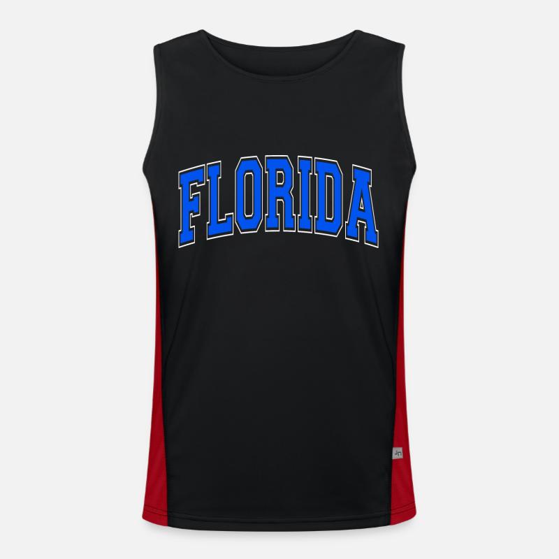 Florida Funktionelles Kontrast-Tank Top für Männer 