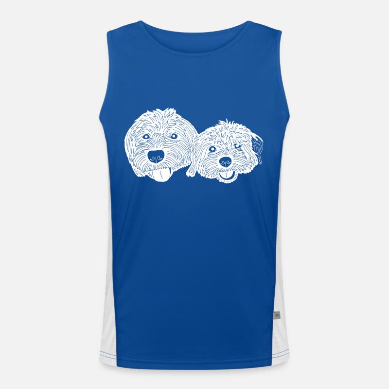 Malteser Funktionelles Kontrast-Tank Top für Männer 