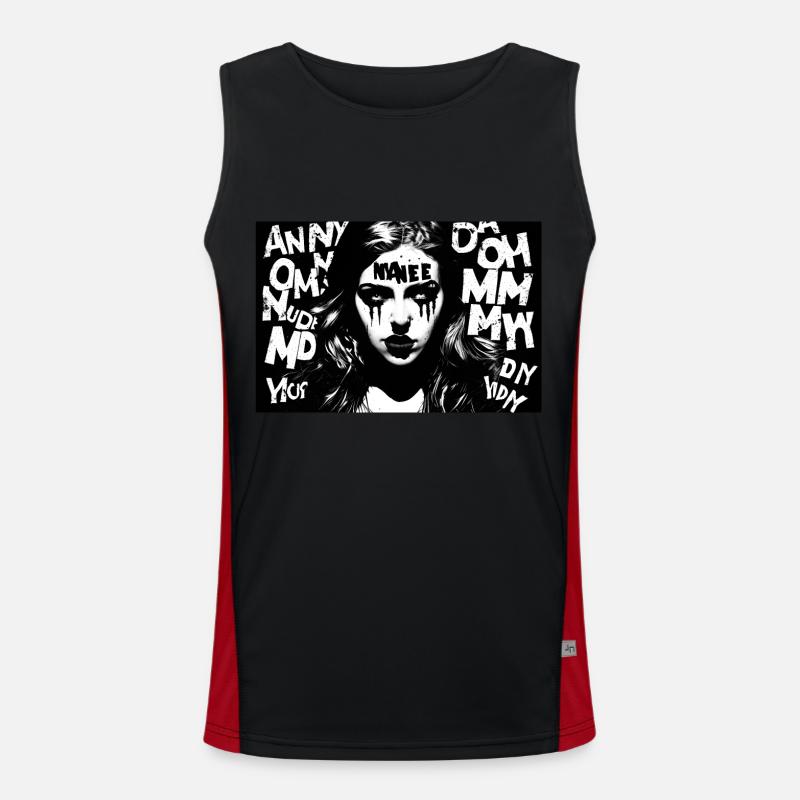 Trinity #9 Men's Functional Contrast Tank Top 