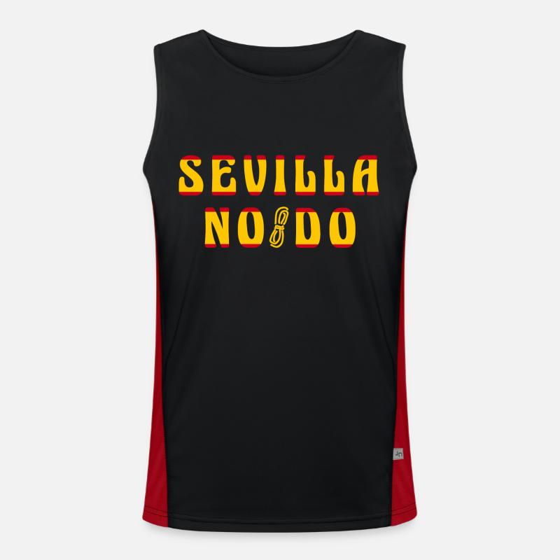 Sevilla Funktionelles Kontrast-Tank Top für Männer 