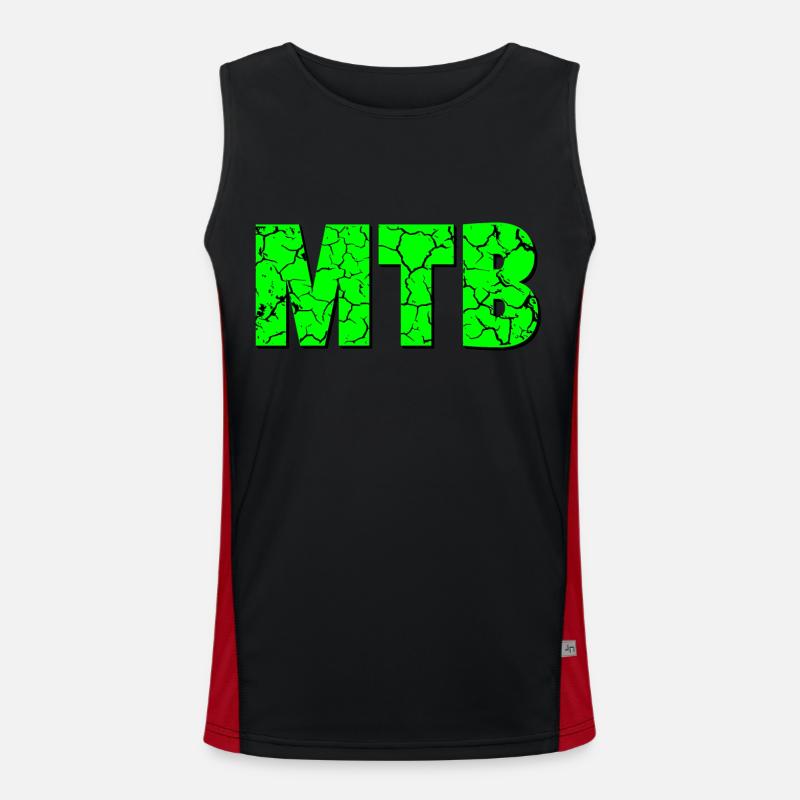 MTB Men's Functional Contrast Tank Top 