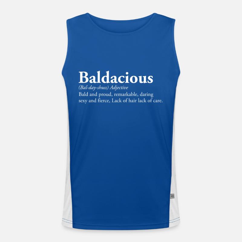 baldacious Men's Functional Contrast Tank Top 