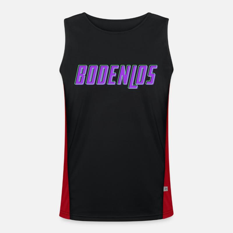 Bottomless Men's Functional Contrast Tank Top 