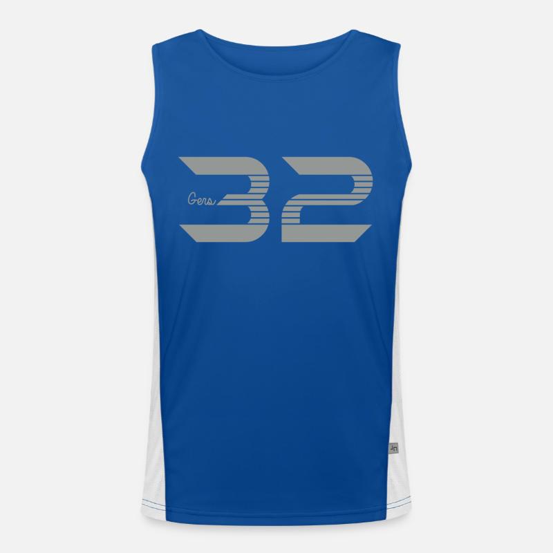 Midi Pyrénées Gers 32 Débardeur respirant contrasté Homme 