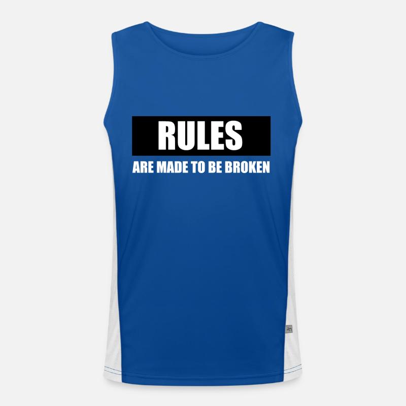 rules Funktionelles Kontrast-Tank Top für Männer 