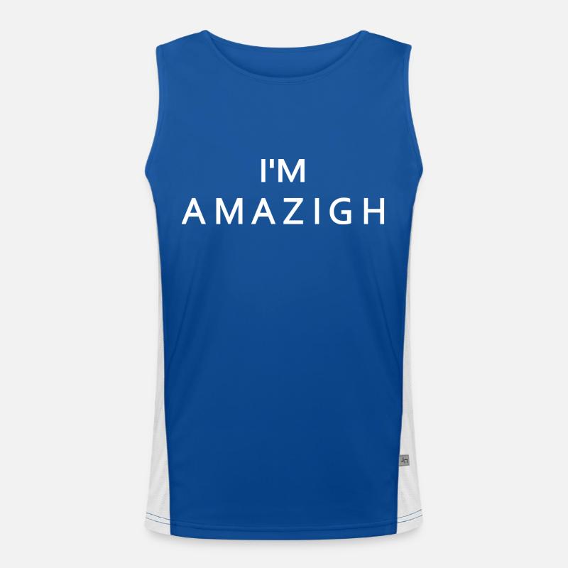 Im amazigh Débardeur respirant contrasté Homme 