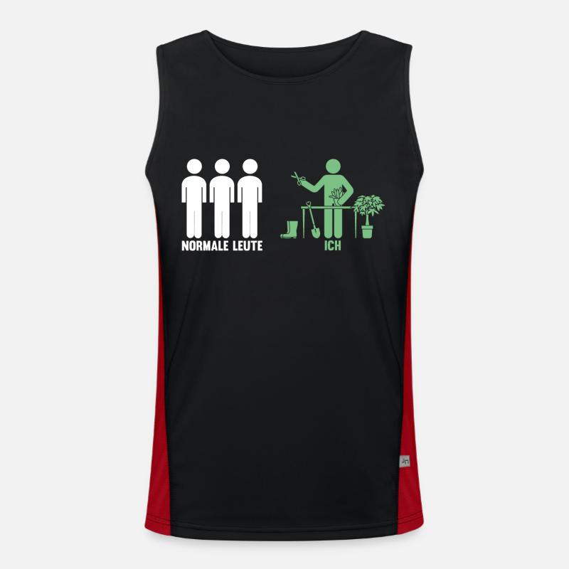 Gartenarbeit Garten Gärtner Hobbygärtner Funktionelles Kontrast-Tank Top für Männer 