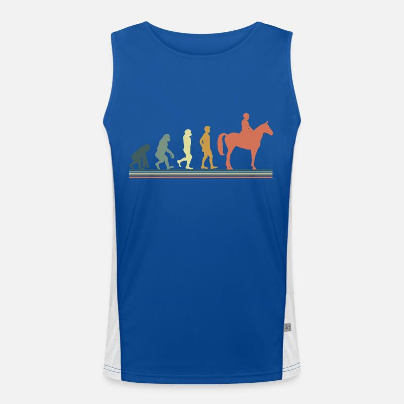 Evolution cheval Débardeur respirant contrasté Homme 