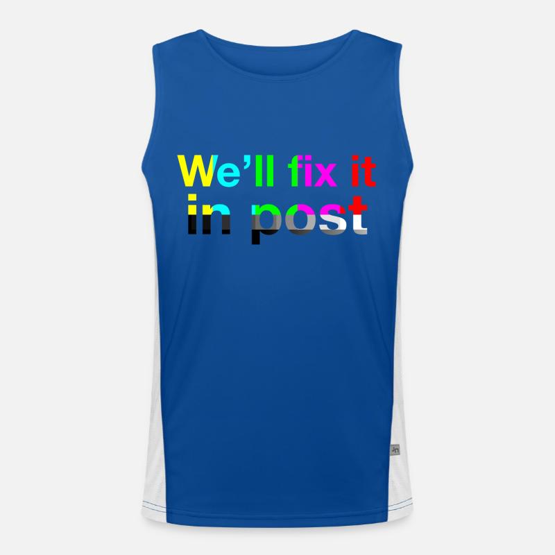 FixItInPost Mire Débardeur respirant contrasté Homme 