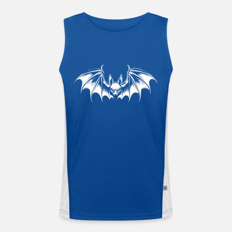 Fledermaus Funktionelles Kontrast-Tank Top für Männer 